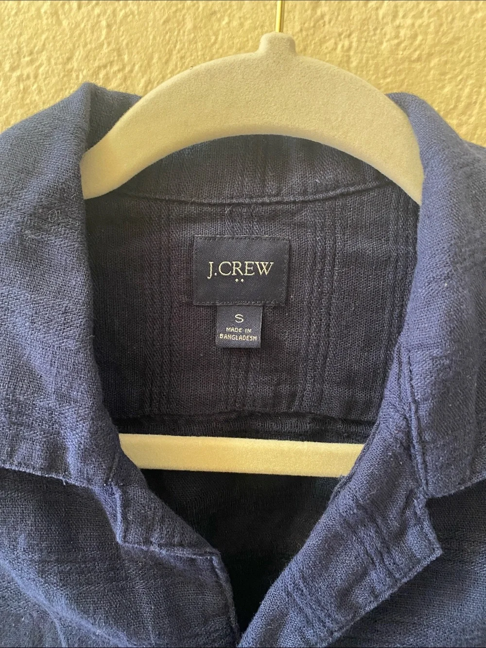 J. Crew Textured Camp Shirt